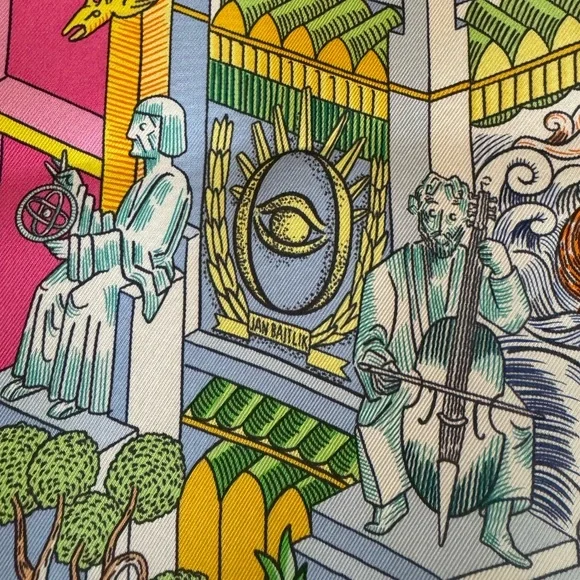 Hermes Animapolis Scarf - Picture 6 of 14